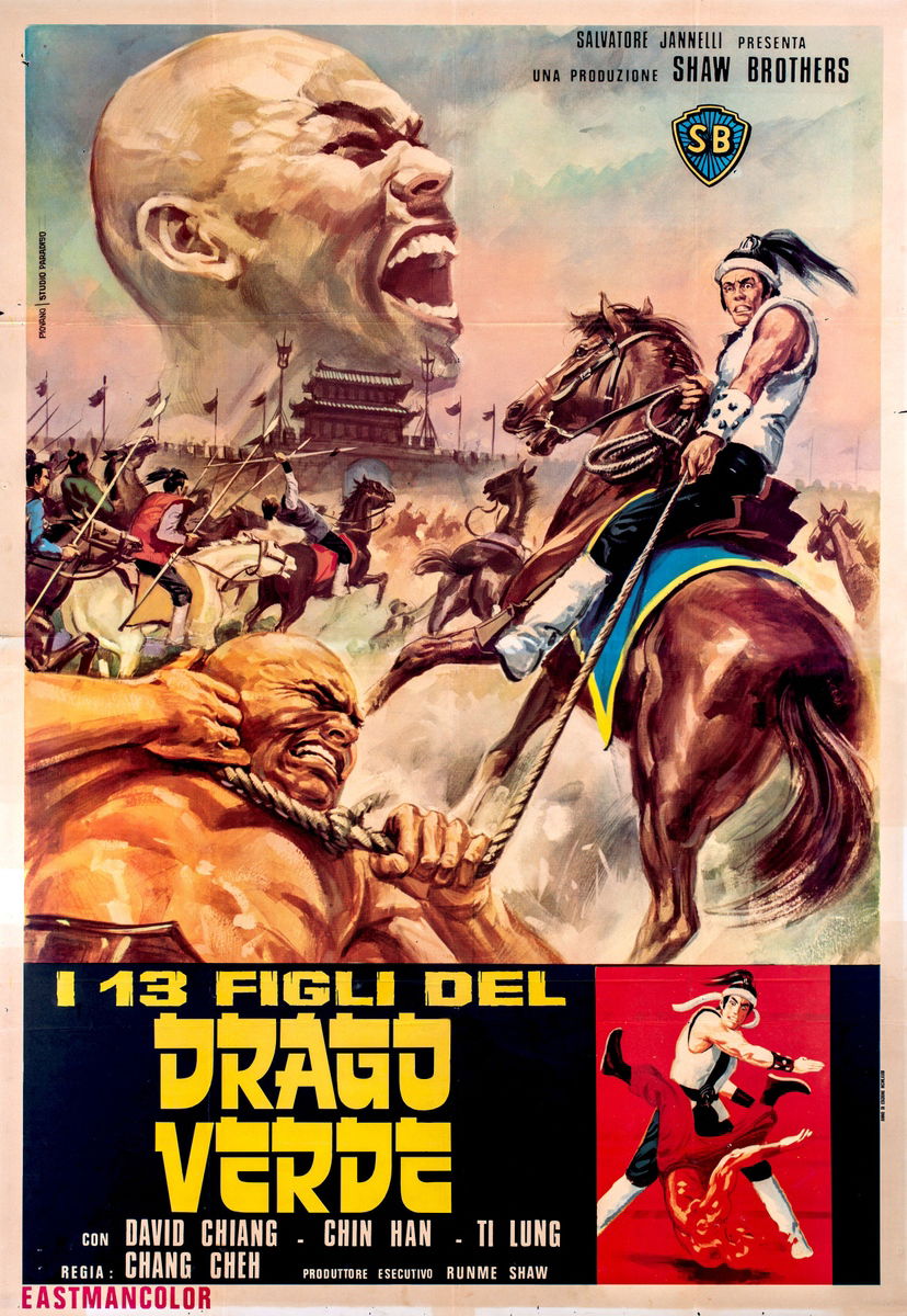 I tredici figli del drago verde - Manifesto 1