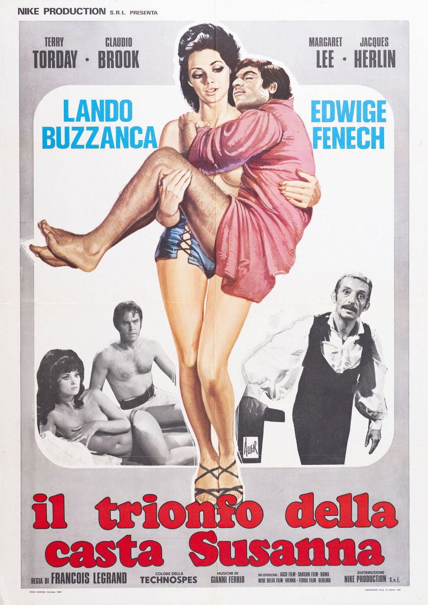 Il trionfo della casta Susanna - Manifesto 1