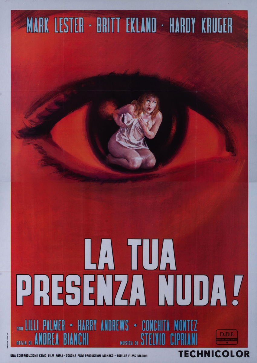 La tua presenza nuda! - Manifesto 1