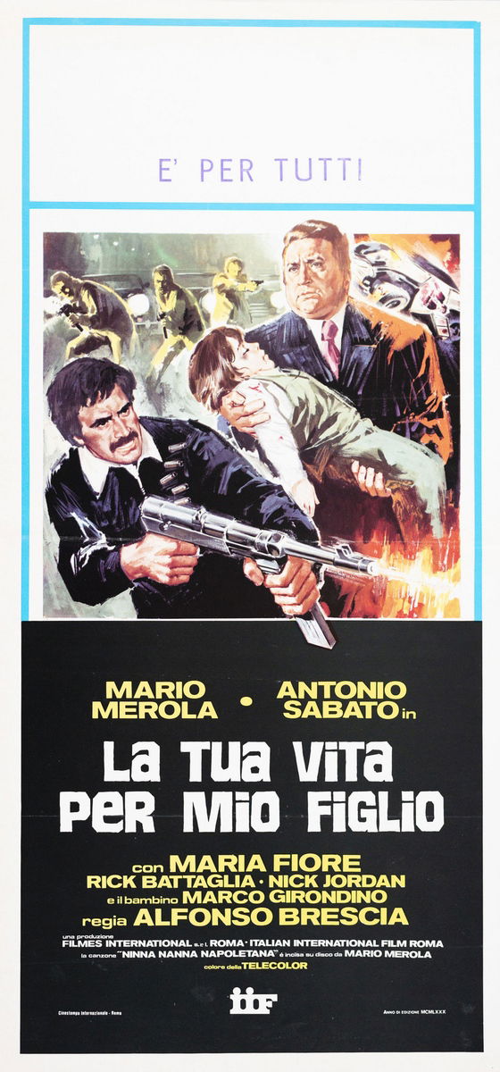 La tua vita per mio figlio - Locandina 1