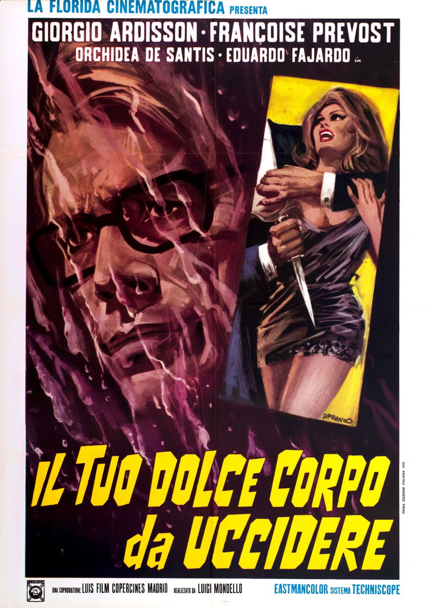 Il tuo dolce corpo da uccidere - Manifesto 1