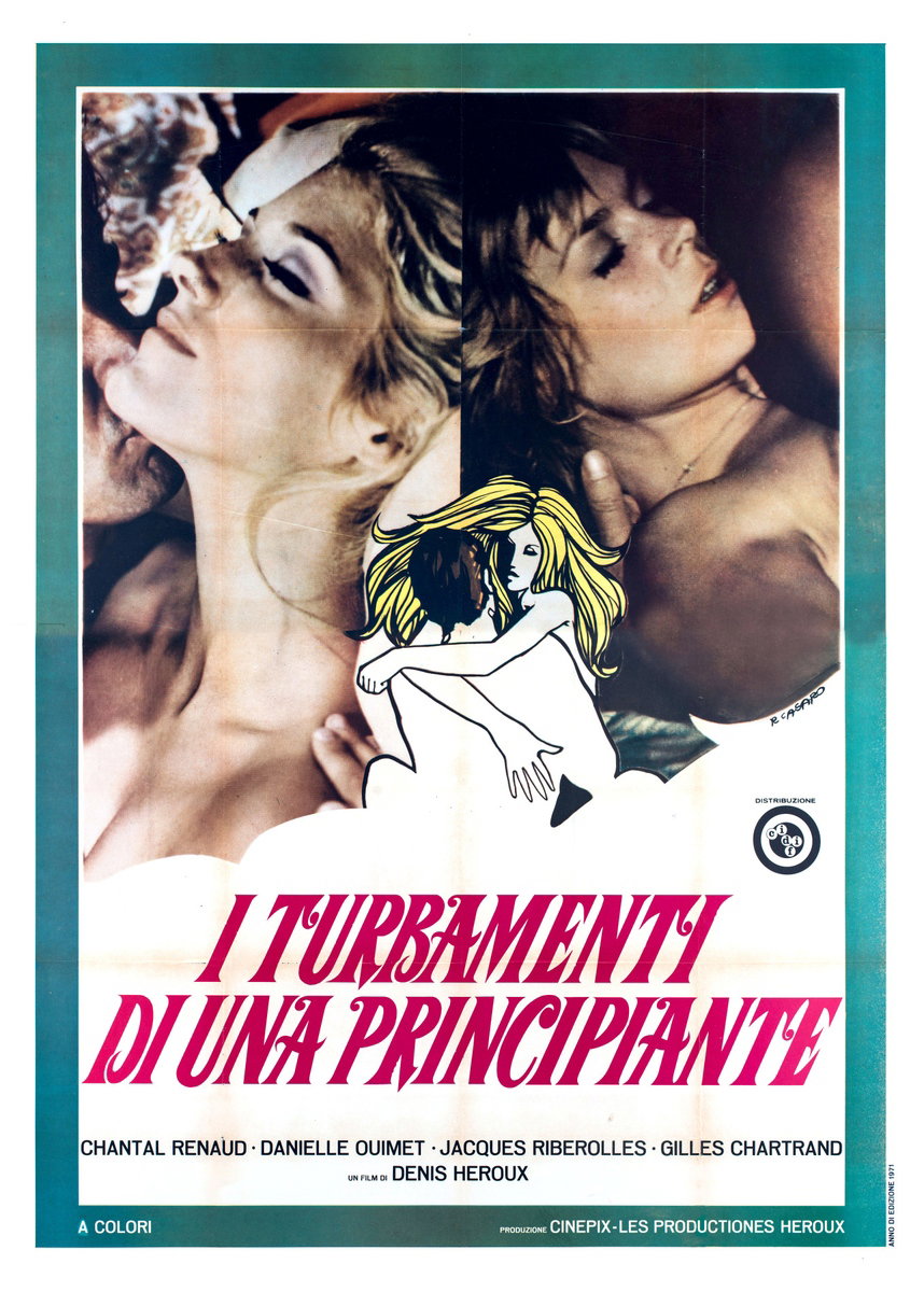 Poster 2 for the film Here and Now (1970), painted by Renato Casaro (Renè)