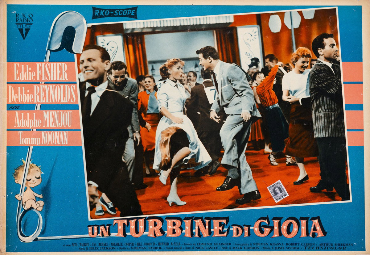Lobby Card 2 for the film Bundle of Joy (1956)