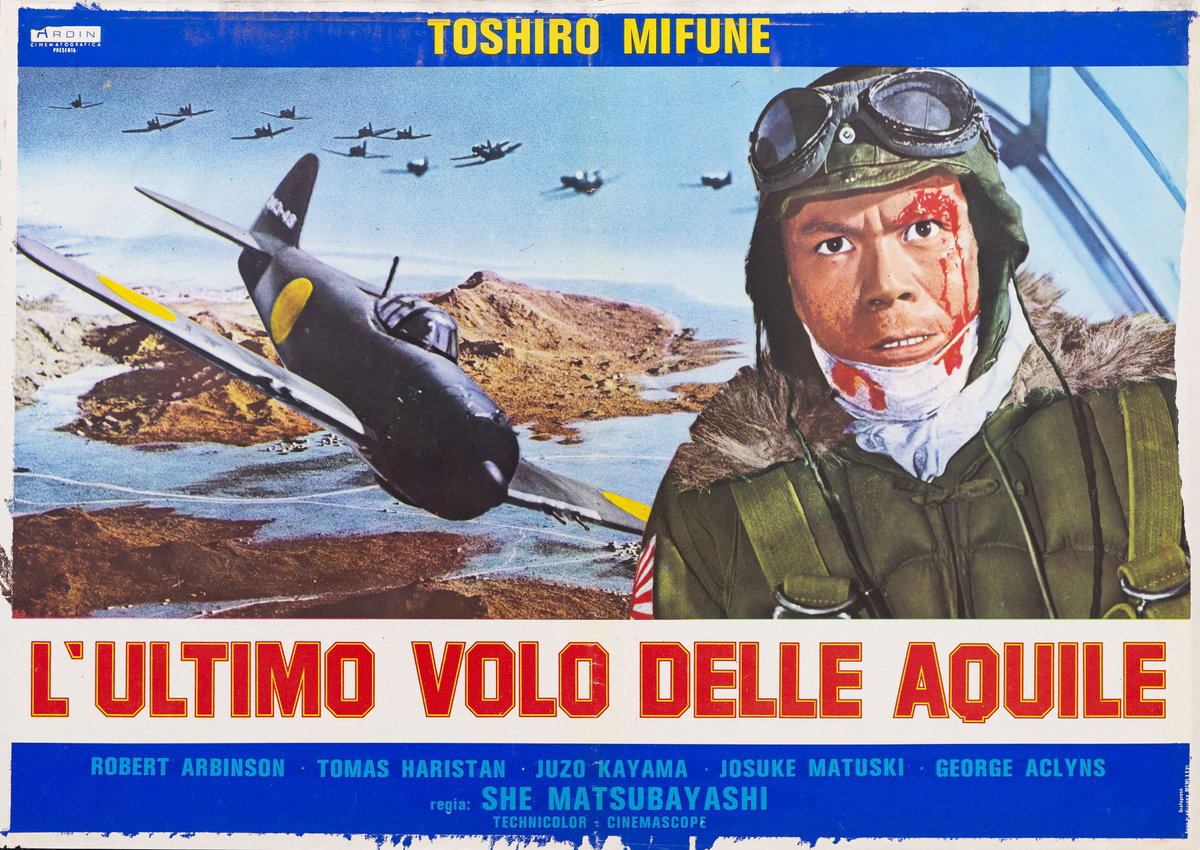 Fotobusta 7 per il film L'ultimo volo delle aquile (1963)