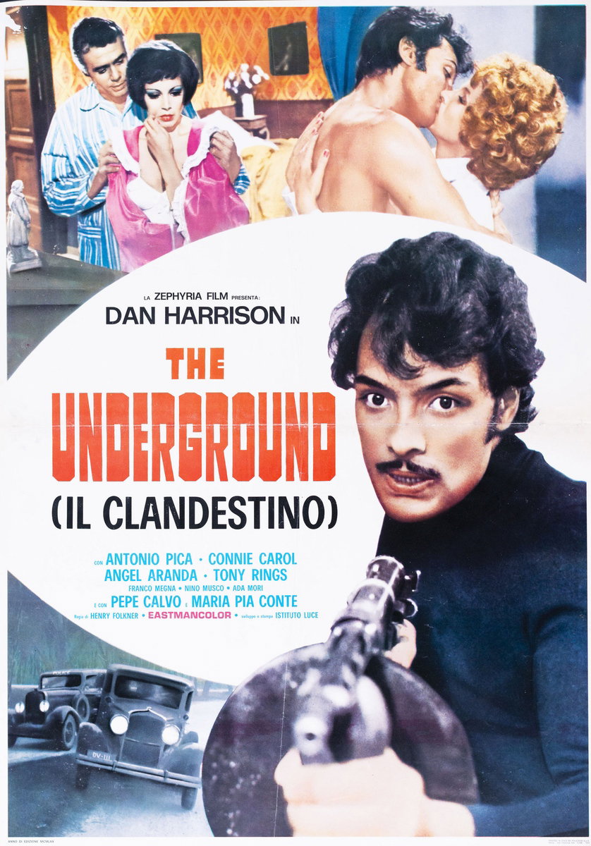 Manifesto 2 per il film The Underground (1970)