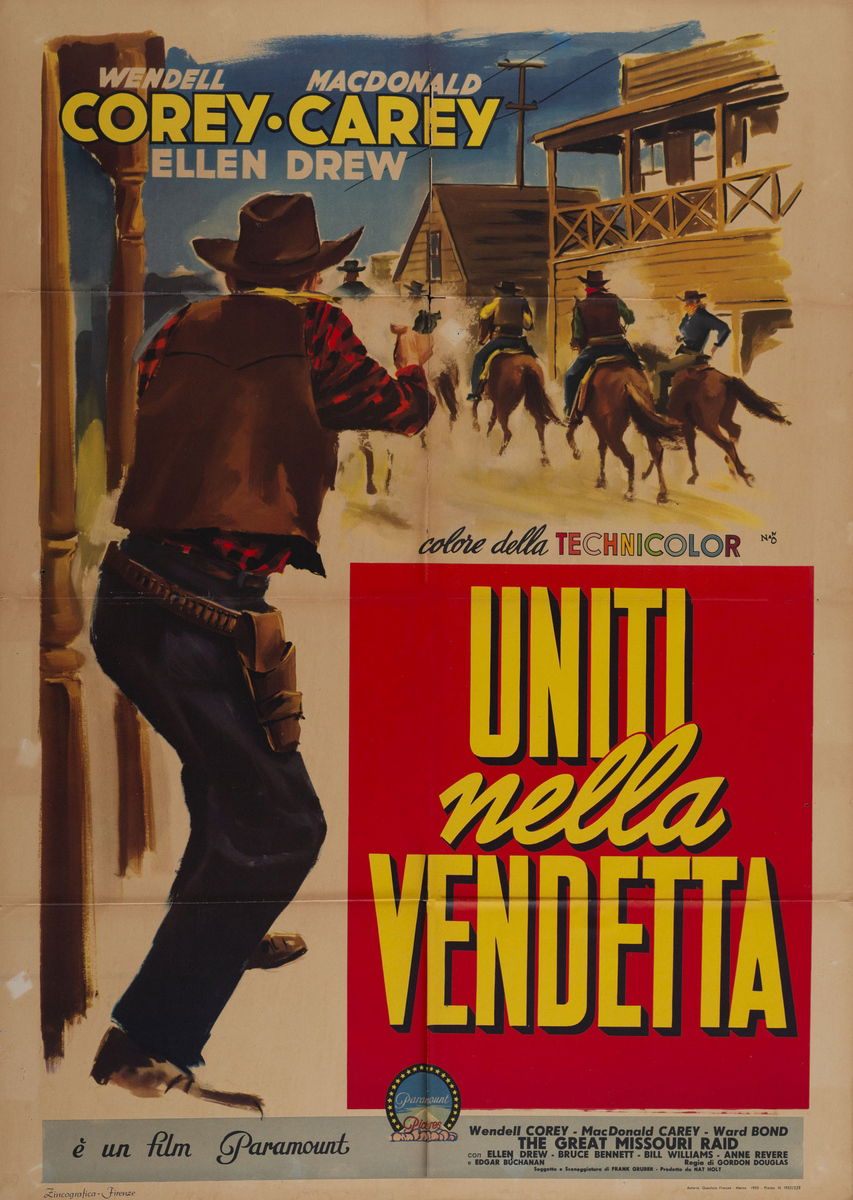 Uniti nella vendetta - Manifesto 1