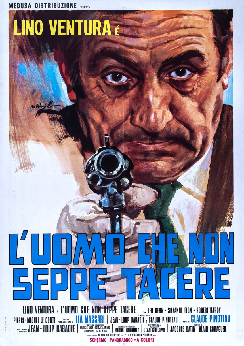 L'uomo che non seppe tacere - Manifesto 1