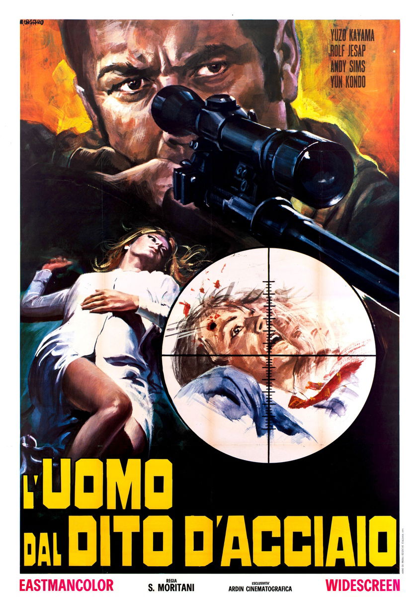 L'uomo dal dito d'acciaio - Manifesto 1