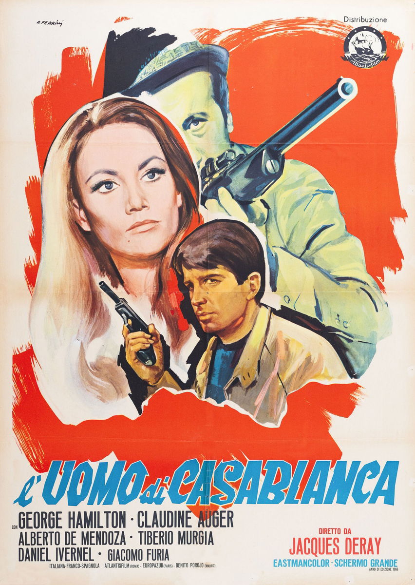 L'uomo di Casablanca - Manifesto 1