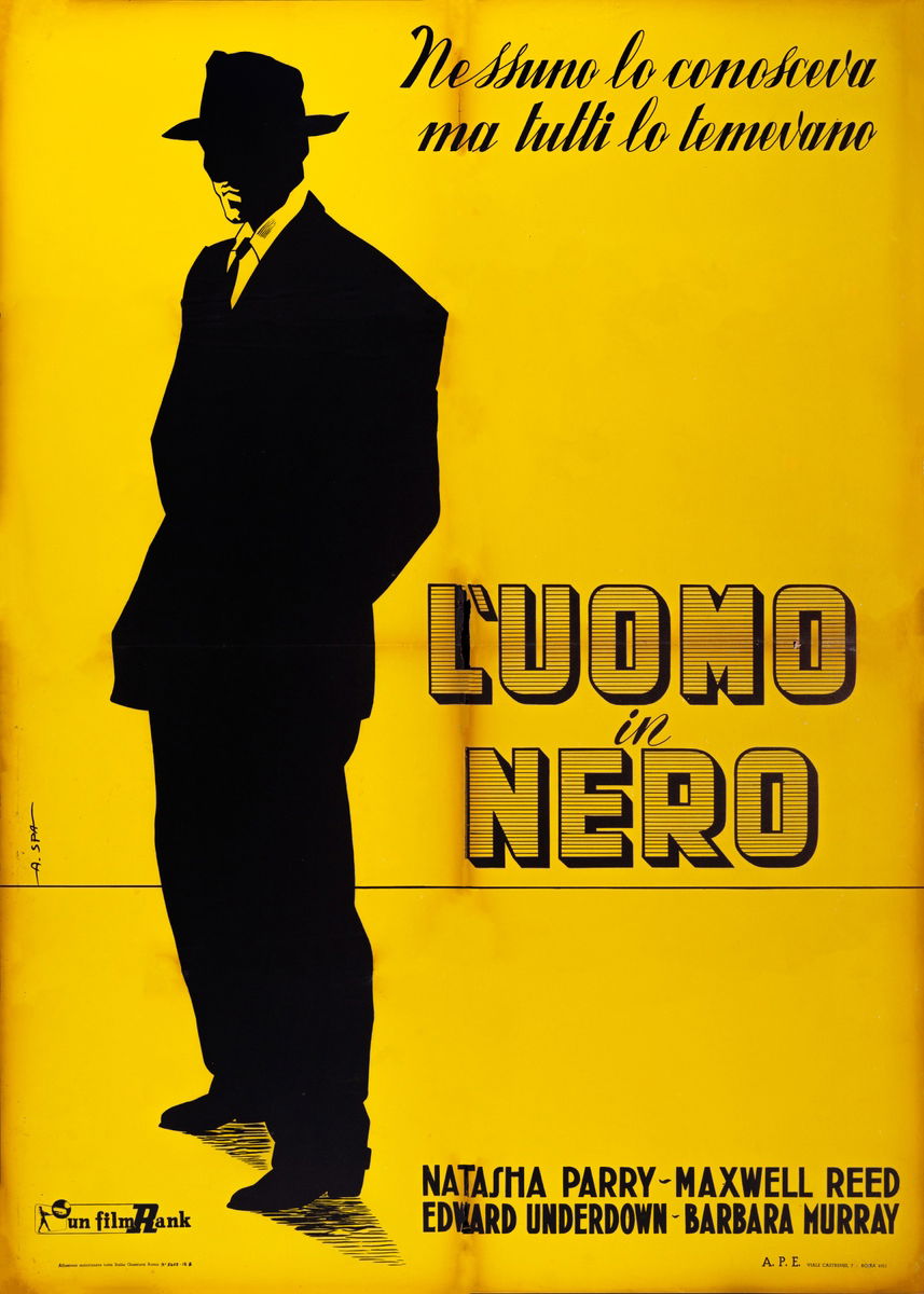 L'uomo in nero - Manifesto 1