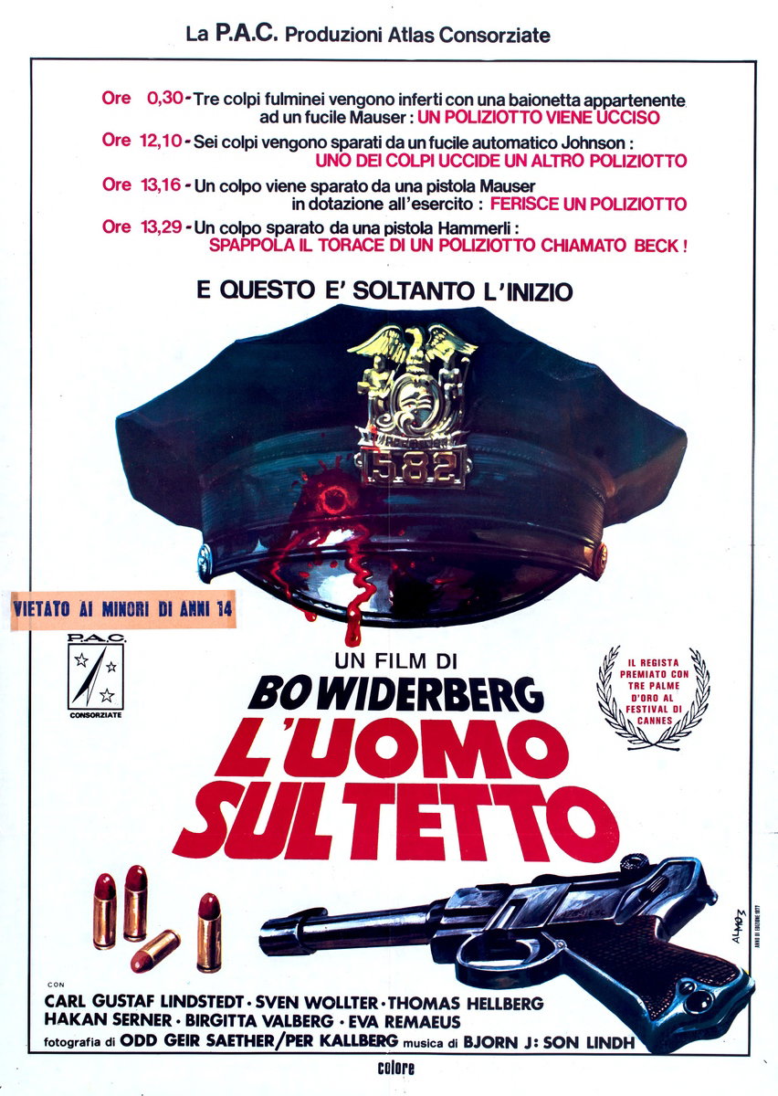 L'uomo sul tetto - Manifesto 1