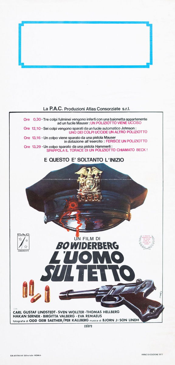 Man on the Roof - Lobby Card 1