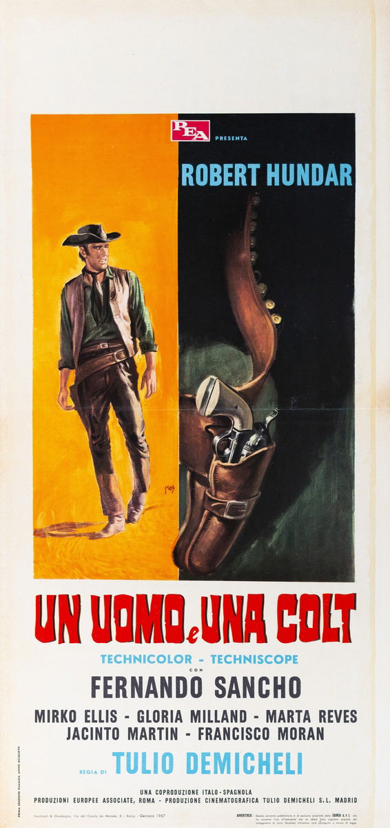 A Man and a Colt - Lobby Card 1