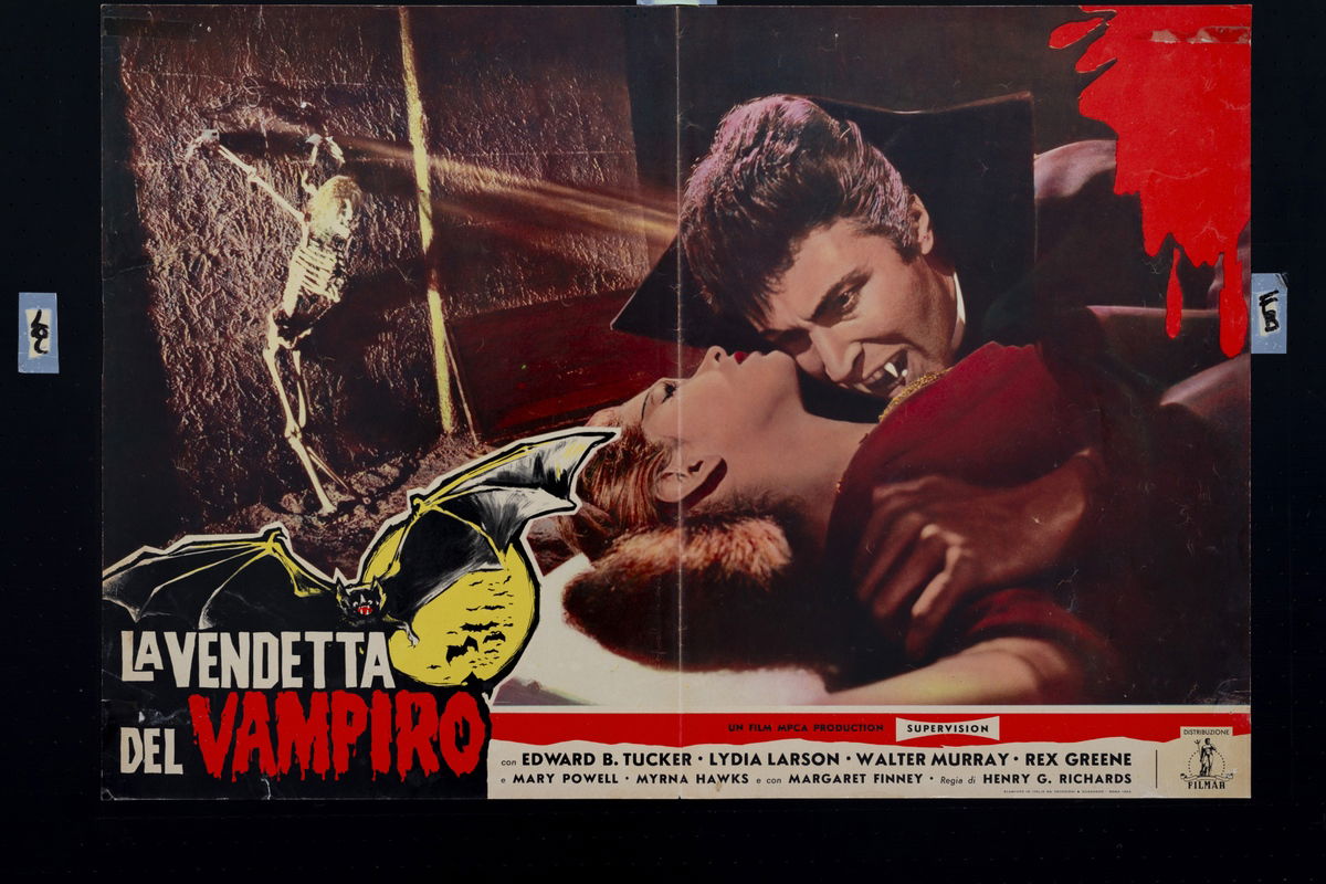 La vendetta del vampiro - Fotobusta 1