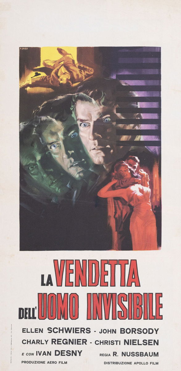 The Invisible Terror - Lobby Card 1