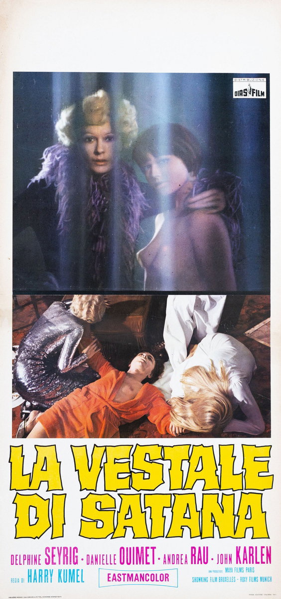 La vestale di Satana - Locandina 1