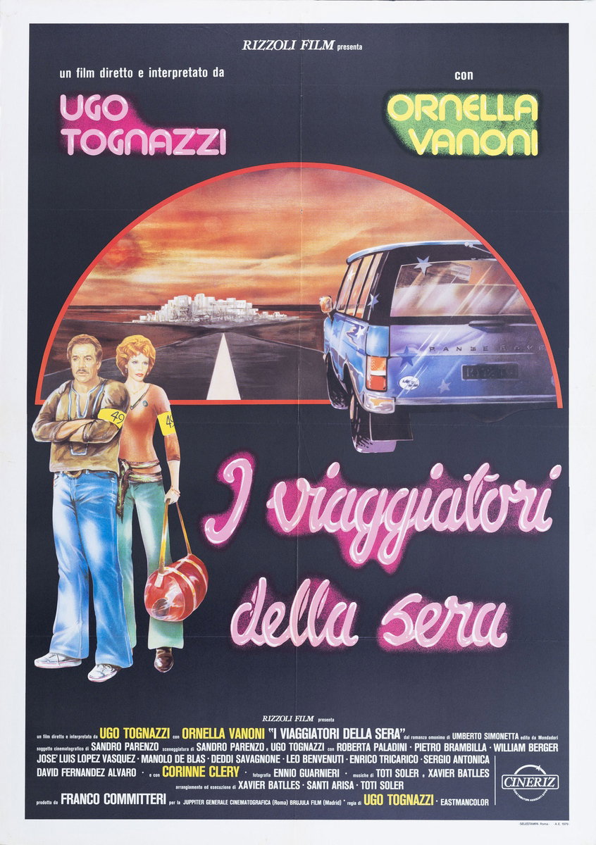 Poster 2 for the film I viaggiatori della sera (1979)