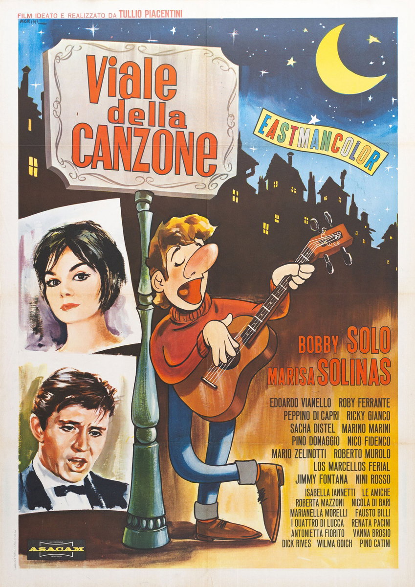 Viale della canzone - Manifesto 2