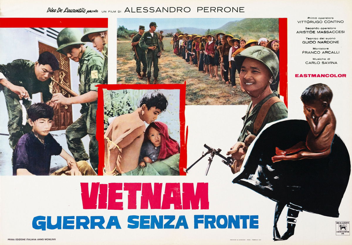 Vietnam guerra senza fronte - Fotobusta 1