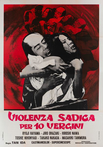 Violenza sadica per 10 vergini