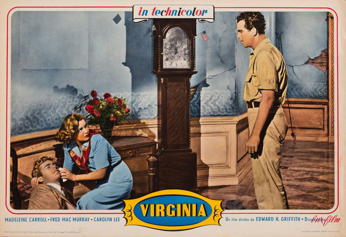 Fotobusta 2 per il film Virginia (1941)