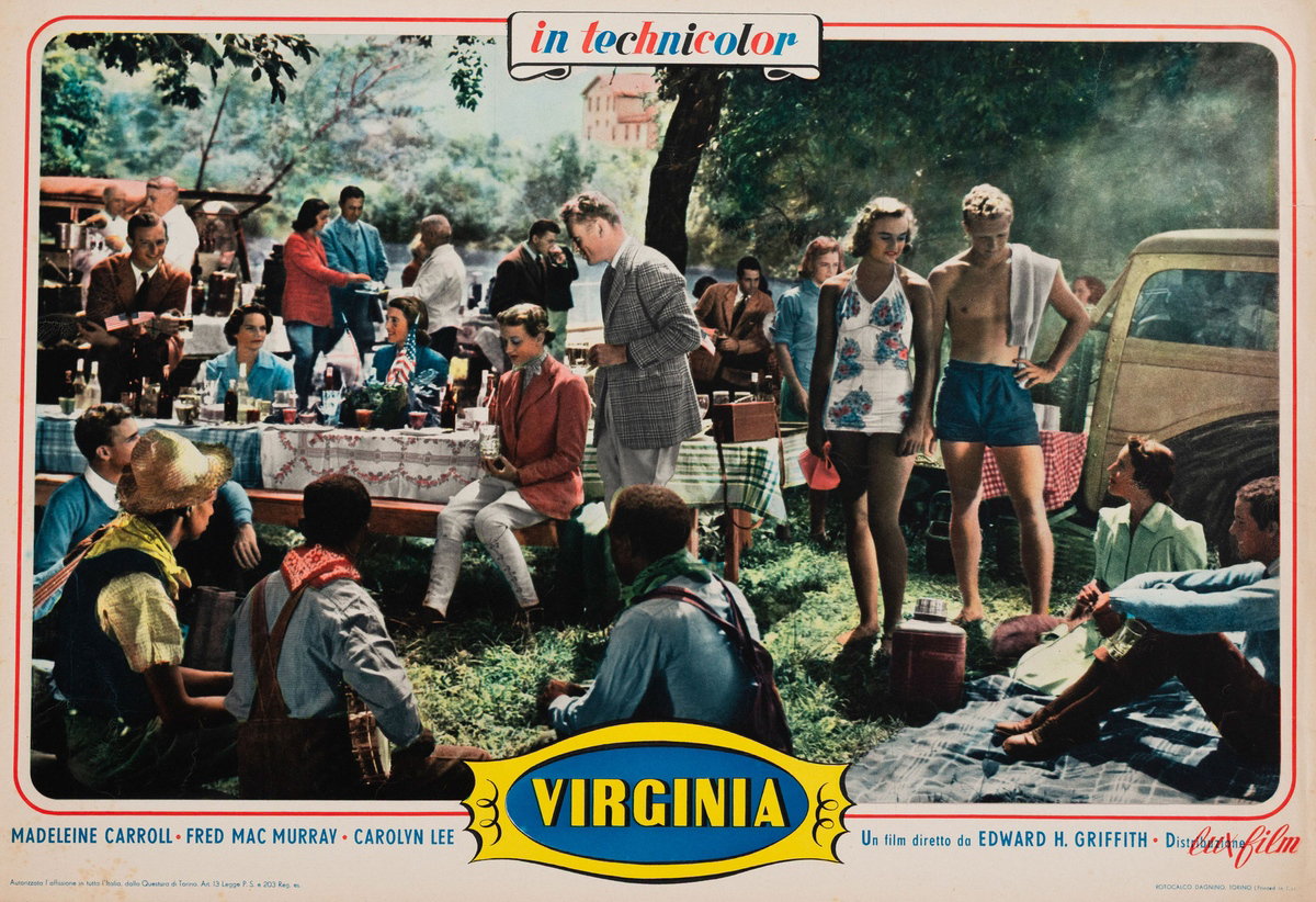 Fotobusta 3 per il film Virginia (1941)