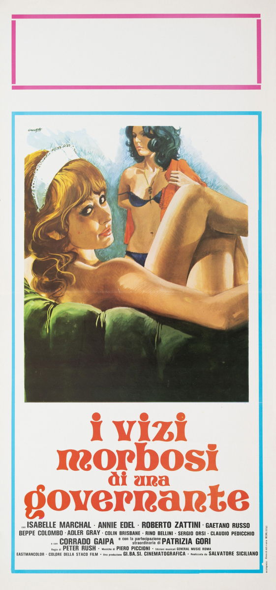 I vizi morbosi di una governante - Gli occhi verdi della morte - Lobby Card 1