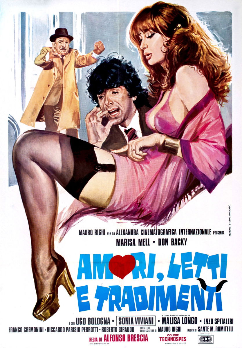 Amori, letti e tradimenti - Manifesto 1