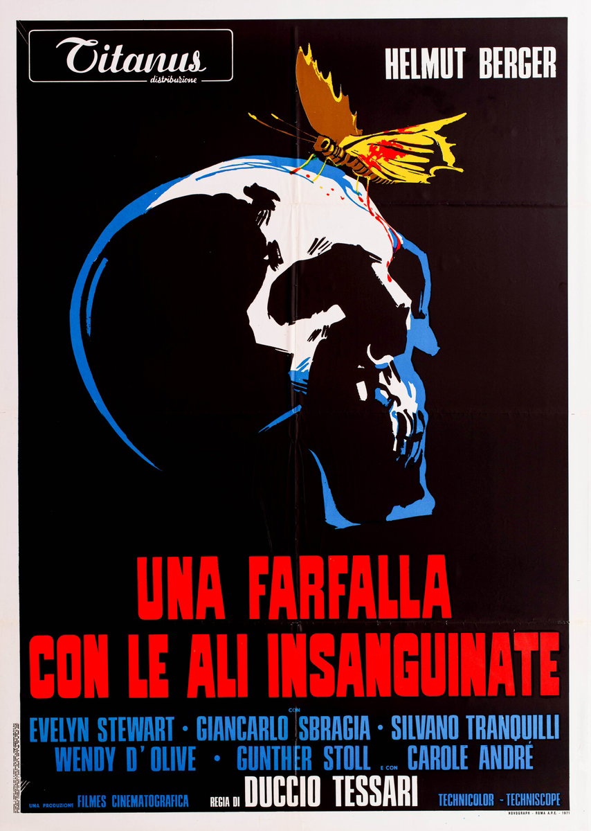 Una farfalla con le ali insanguinate - Manifesto 2