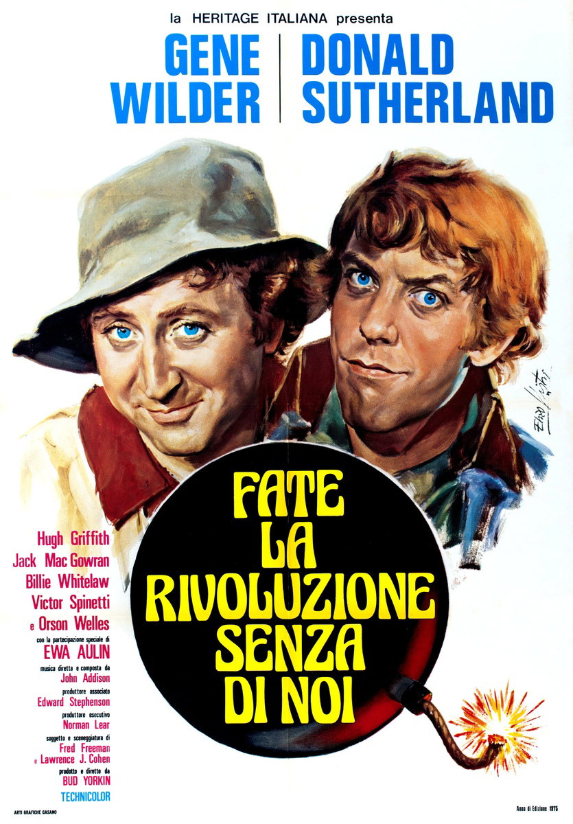 Manifesto 2 per il film Fate la rivoluzione senza di noi (1970), dipinto da Lorenzo Nistri (Enzo)