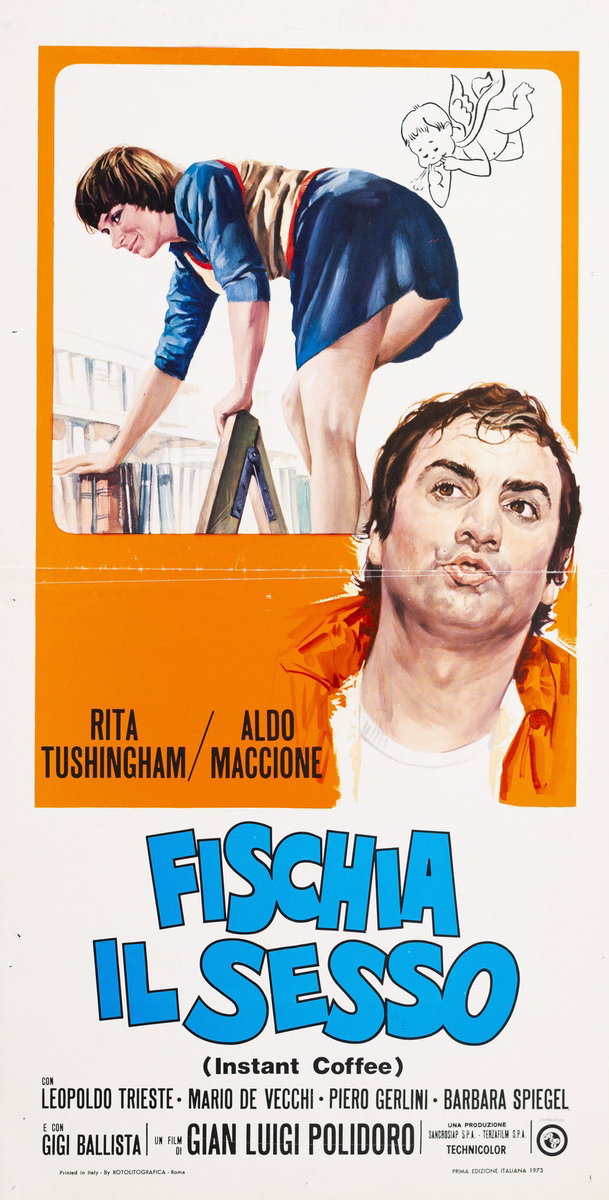 Locandina 2 per il film Fischia Il Sesso (1974)