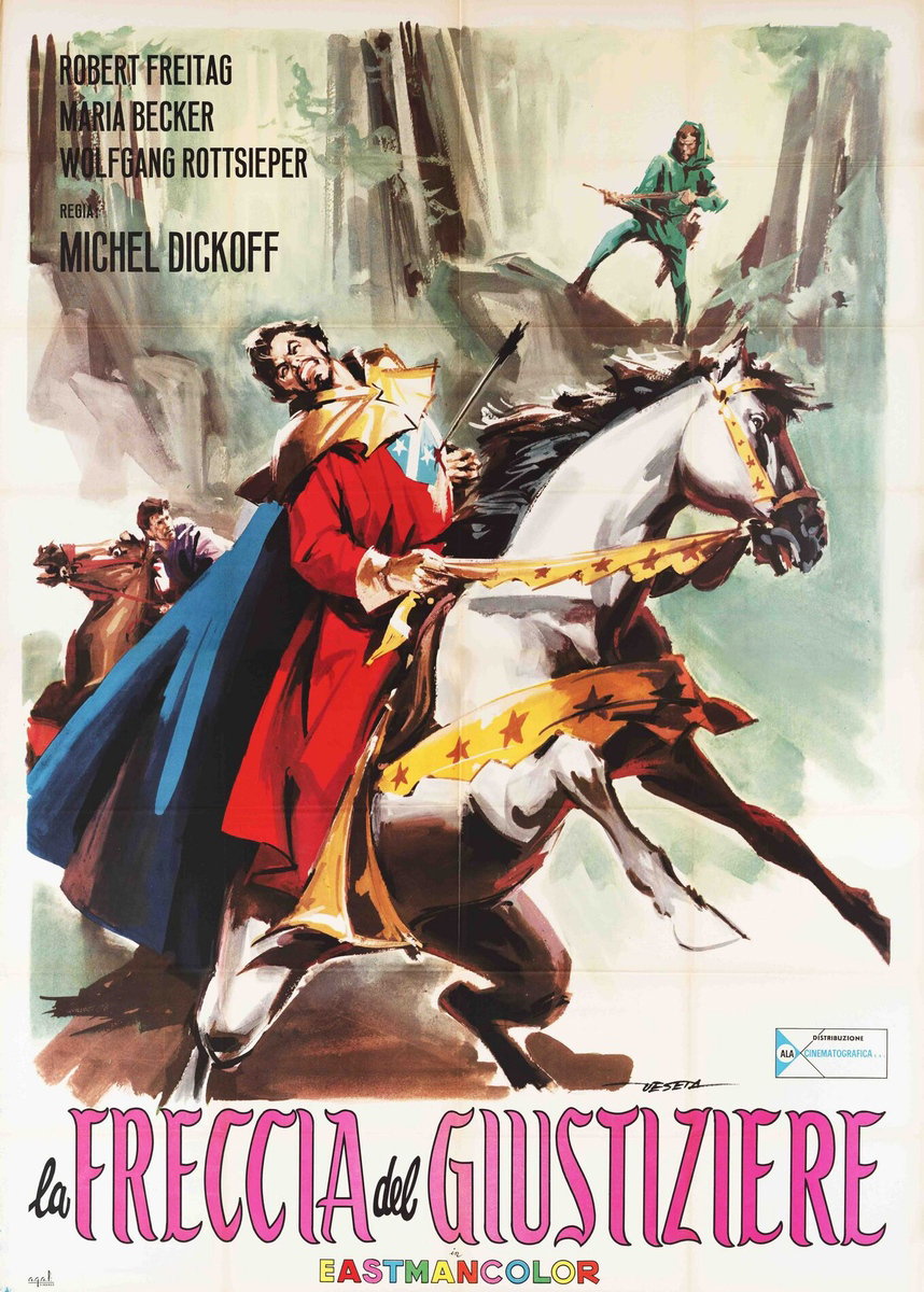 La freccia del giustiziere - Manifesto 2