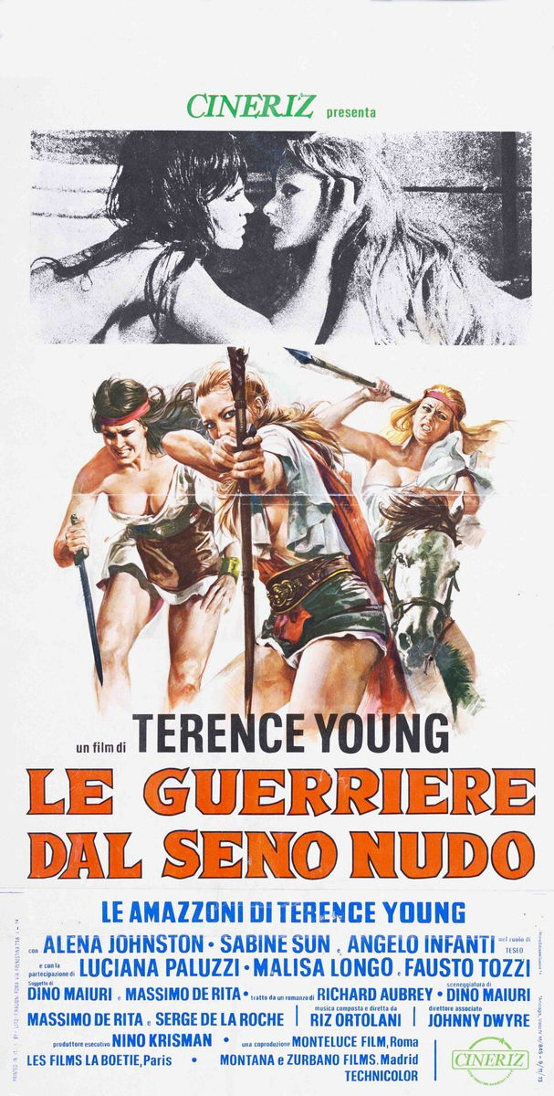 Le guerriere dal seno nudo - Locandina 1