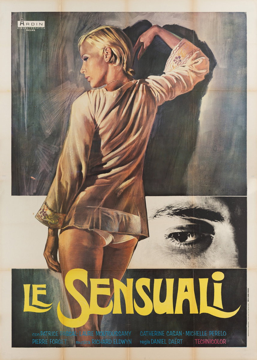 Manifesto 2 per il film Le sensuali (1973)