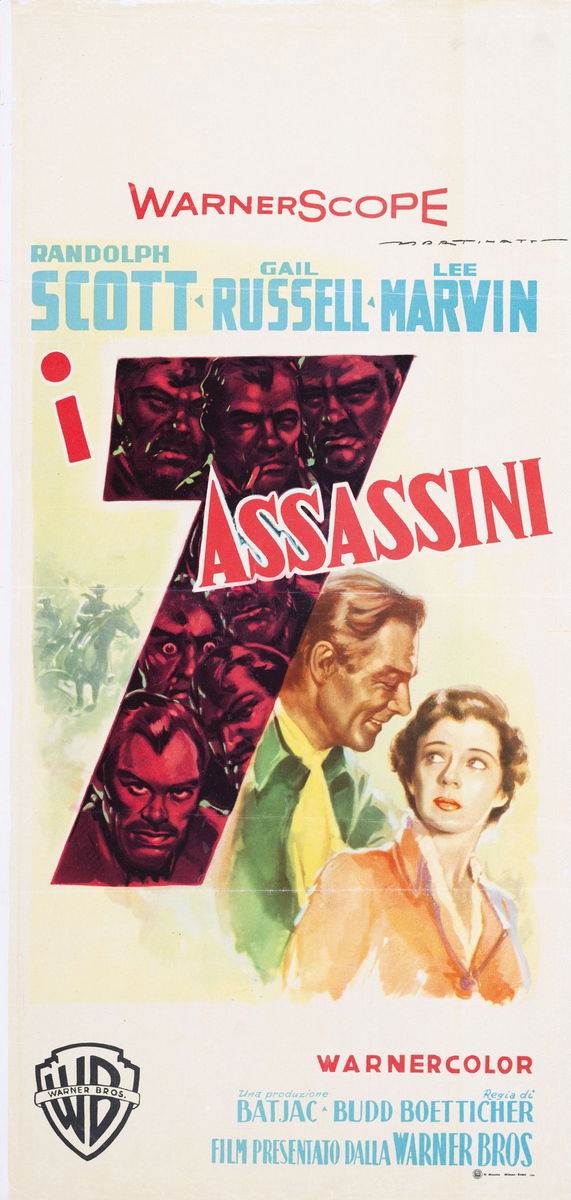 I sette assassini - Locandina 1