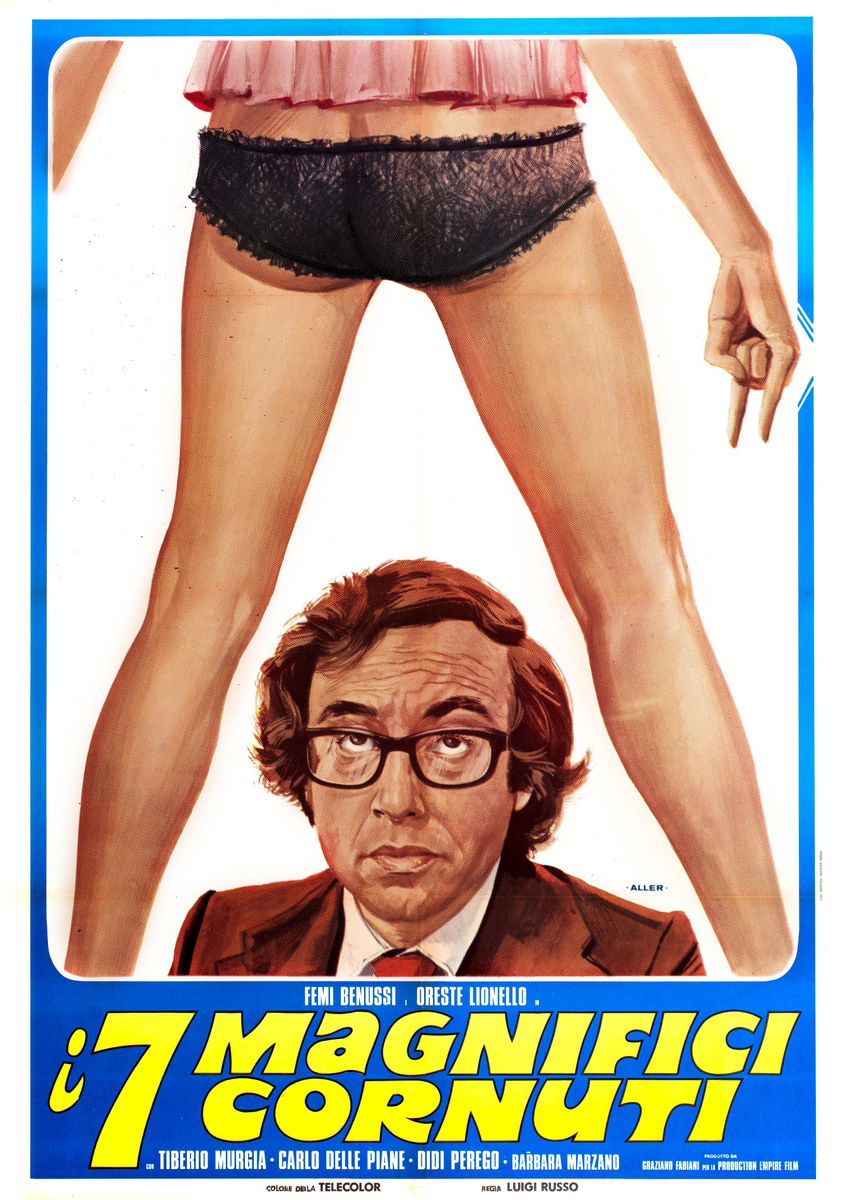 I 7 magnifici cornuti - Manifesto 1