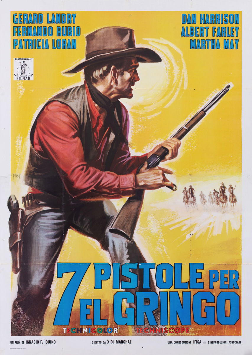 7 pistole per El Gringo - Poster 1