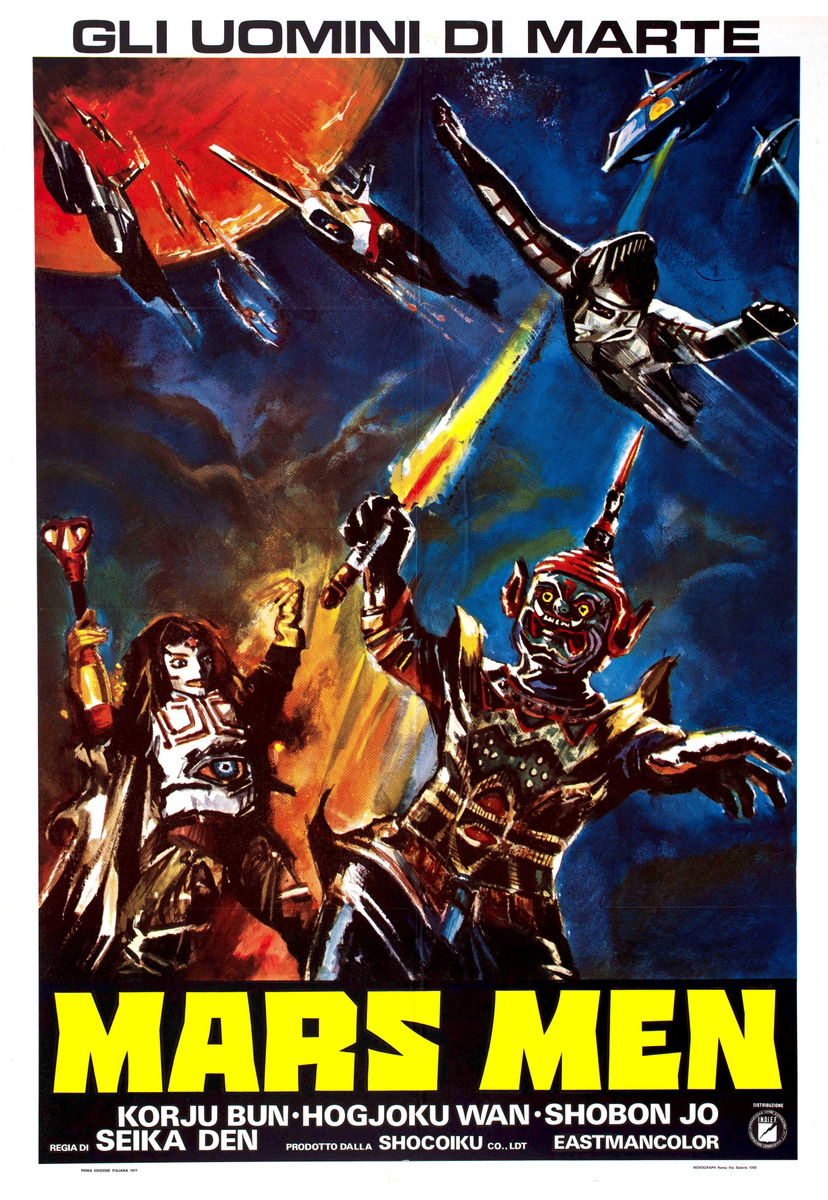 Mars Men - Gli uomini di Marte - Manifesto 1