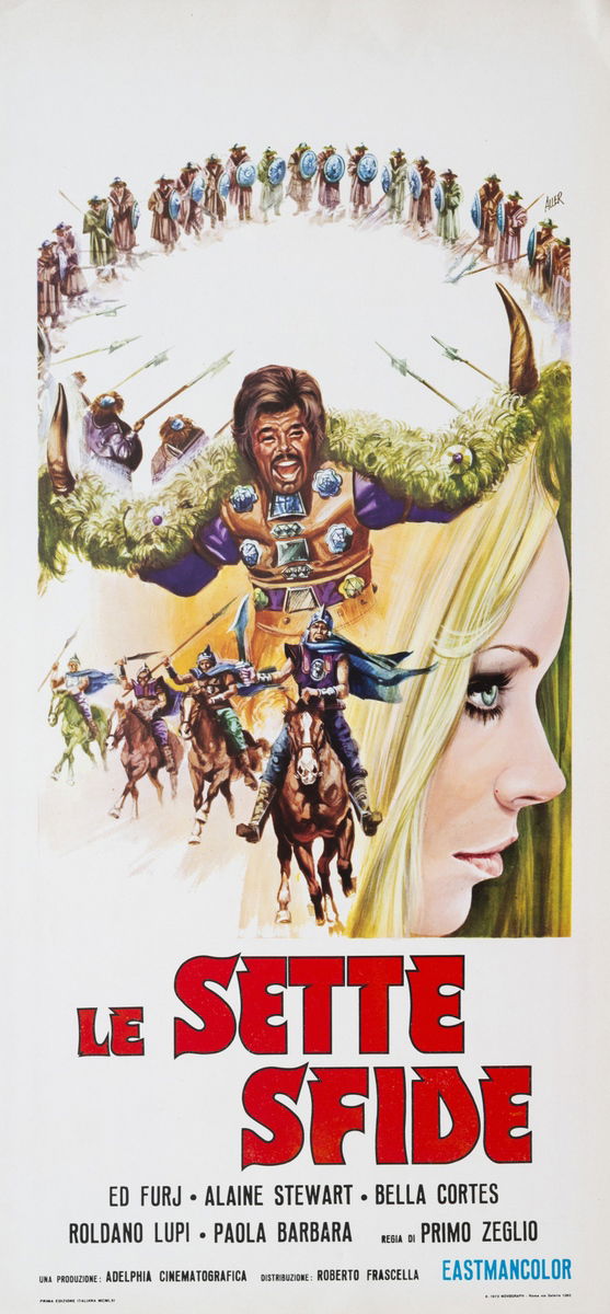 The Seven Revenges - Lobby Card 1