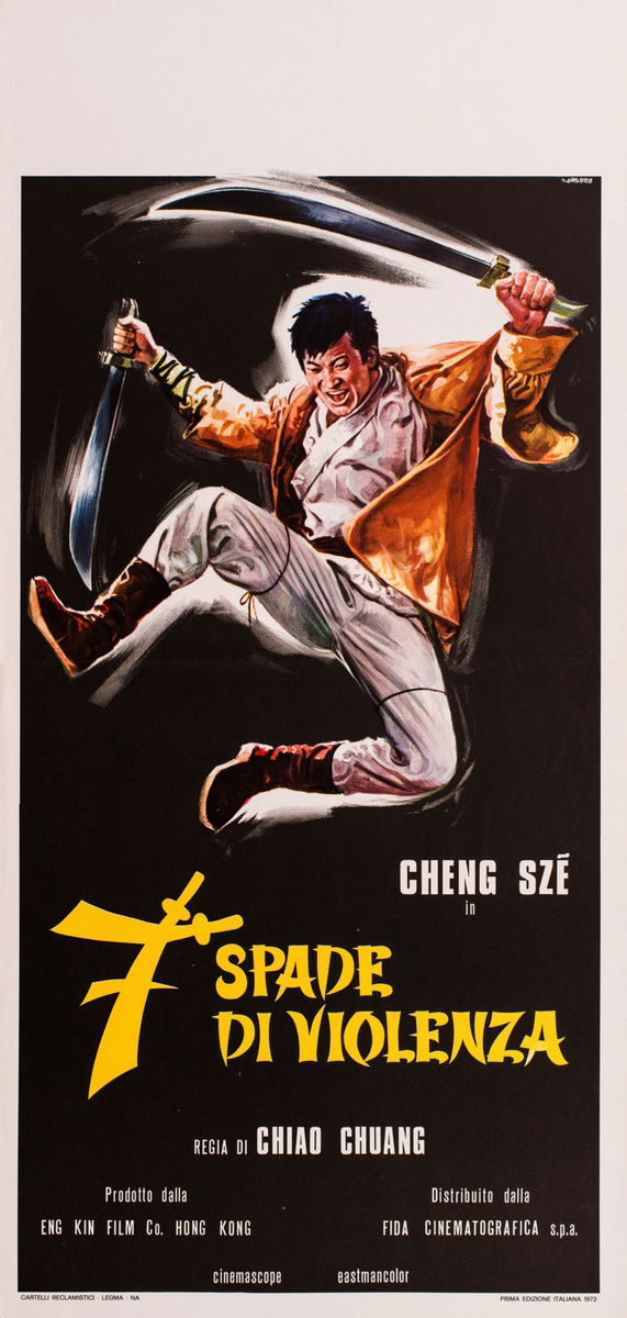 7 spade di violenza - Sette spade di violenza - Locandina 1