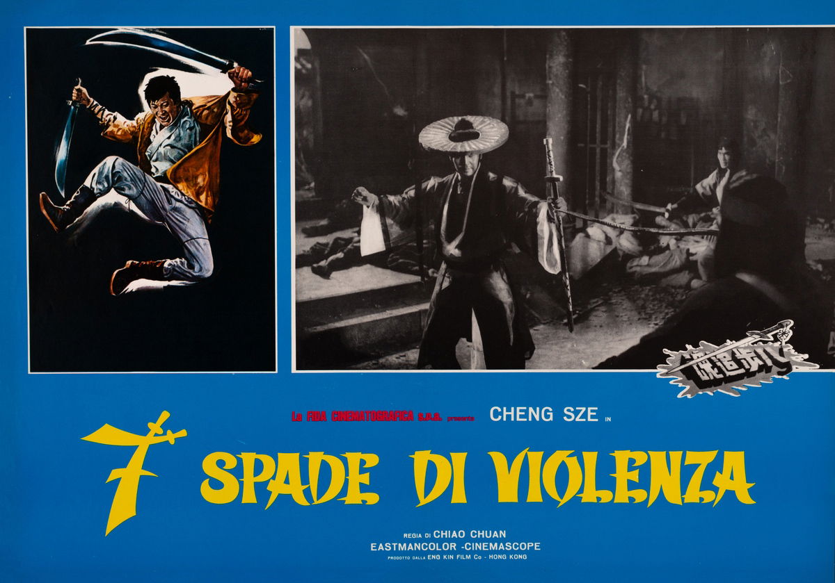 7 spade di violenza - Sette spade di violenza - Fotobusta 1