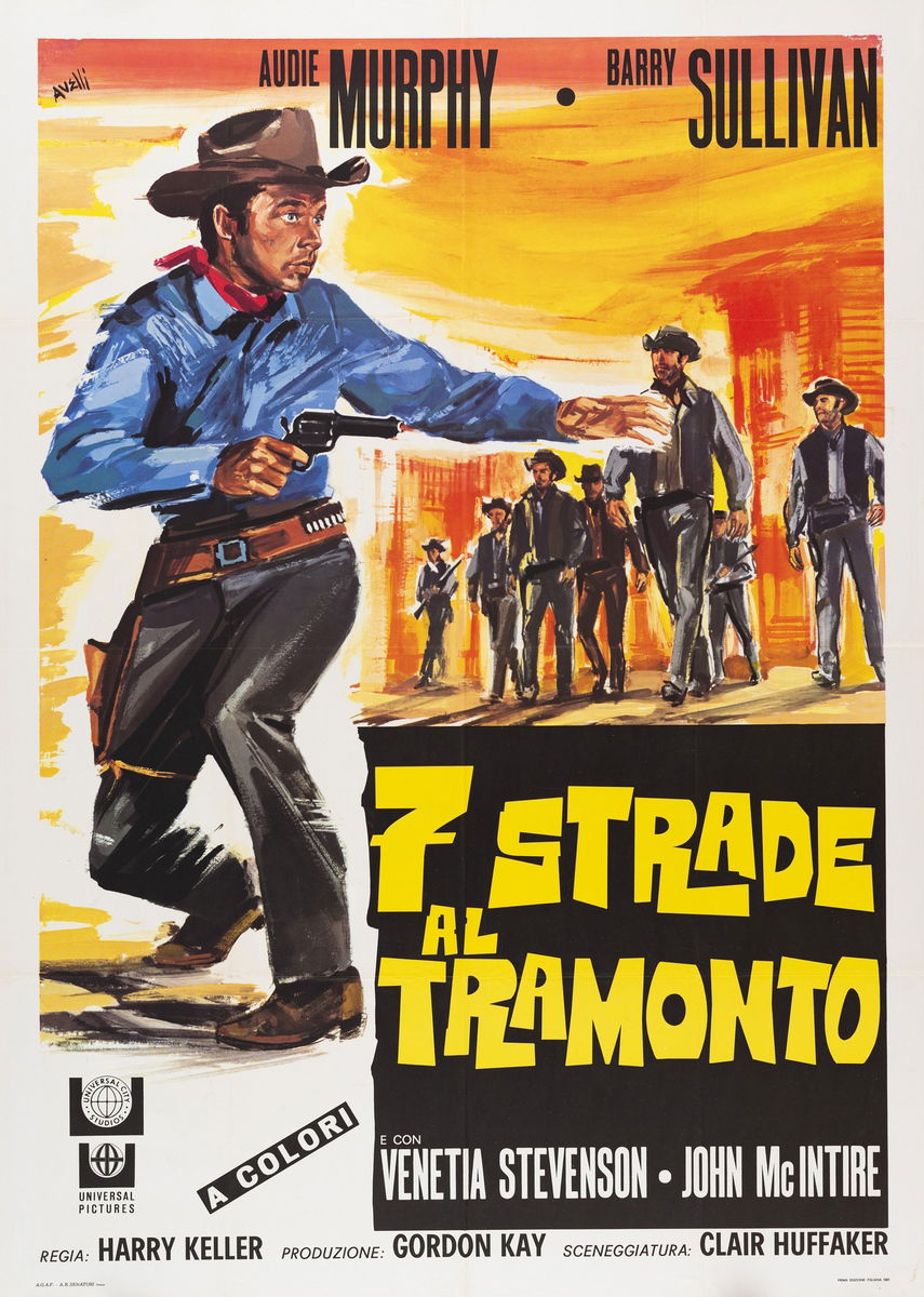 Sette strade al tramonto - Manifesto 1