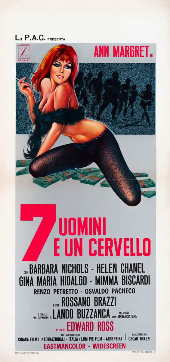 7 uomini e un cervello - Locandina 1
