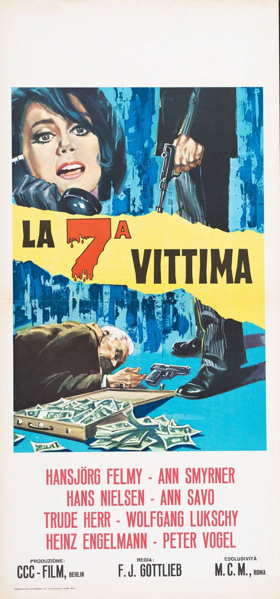 Das 7. Opfer - Locandina 1