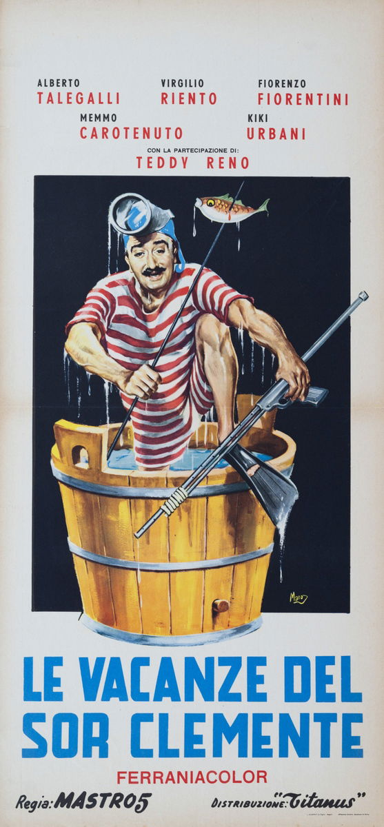 Le vacanze del Sor Clemente - Locandina 1