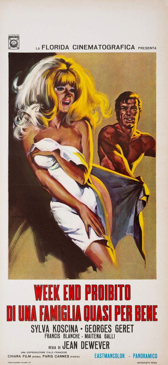 Week end proibito di una famiglia quasi per bene - Locandina 1