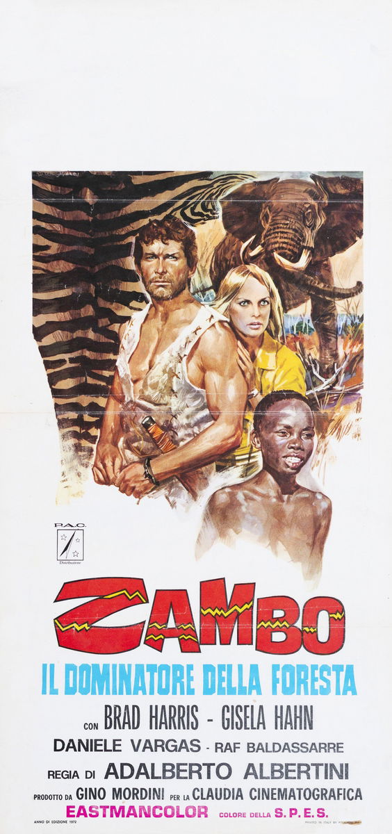 Zambo, King Of The Jungle - Lobby Card 1
