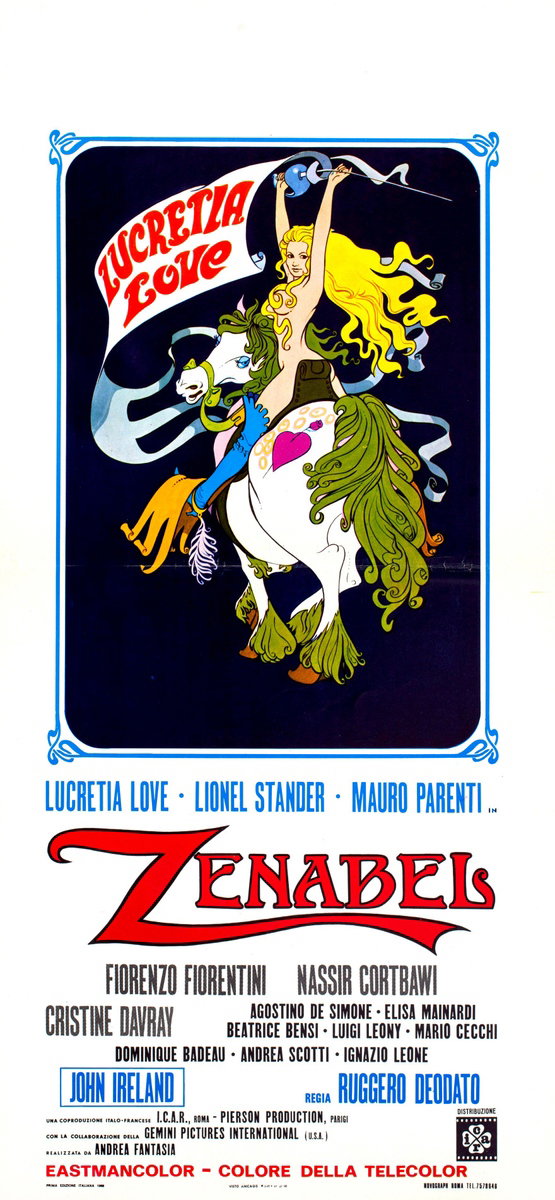 Locandina 2 per il film Zenabel (1969)