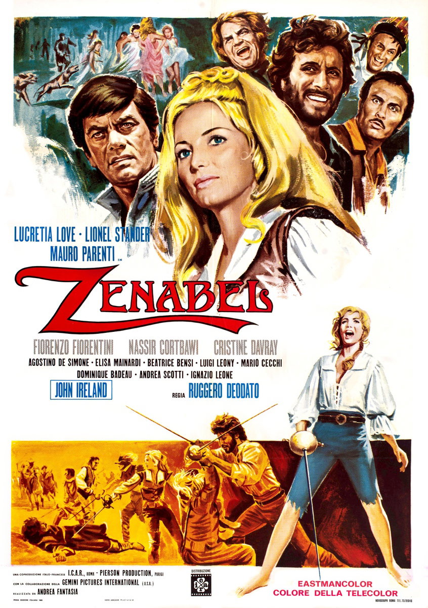 Manifesto 2 per il film Zenabel (1969)