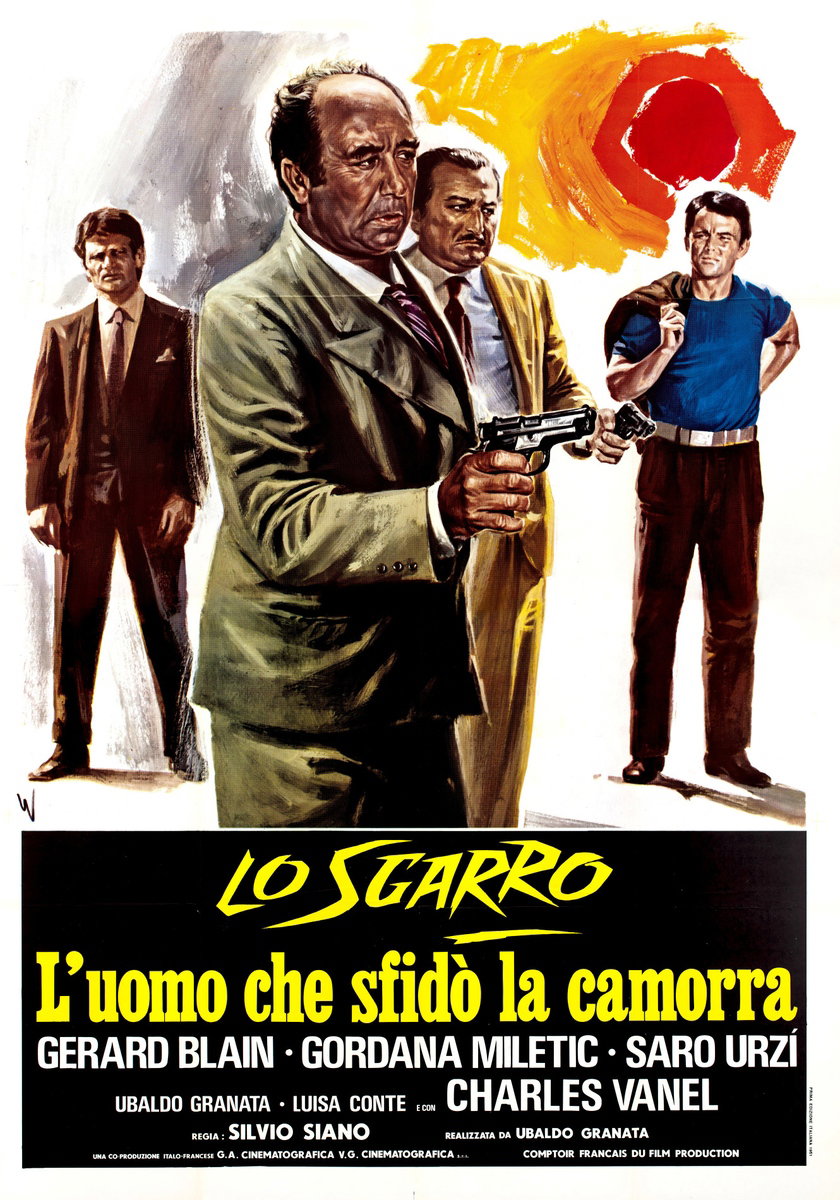 Manifesto 2 per il film Lo sgarro (1963)
